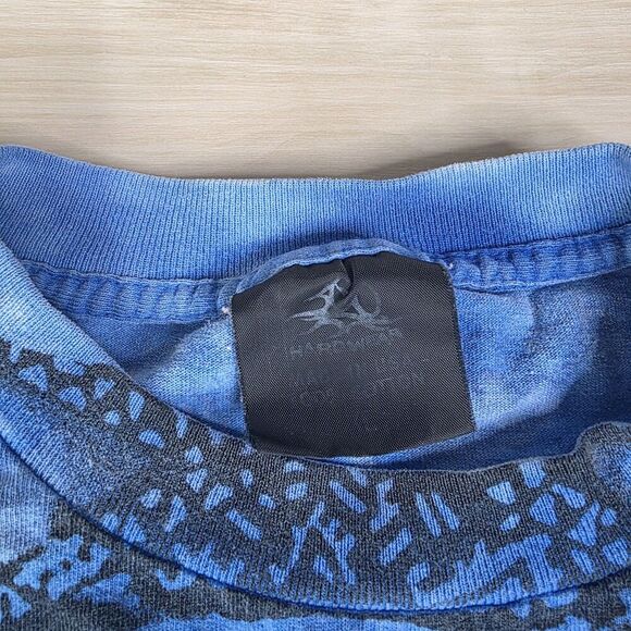 Vintage HOG’S BREATH SALOON AOP Tie Dye Key West Florida Men's Size XL - Picture 5 of 10